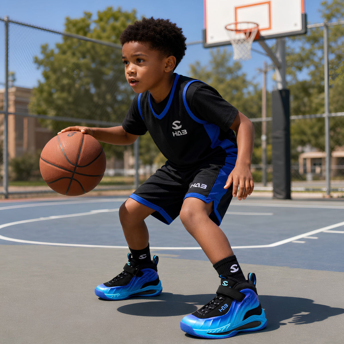 Boys' shoes collection at Kiddos Kicks — sneakers, basketball shoes and boots