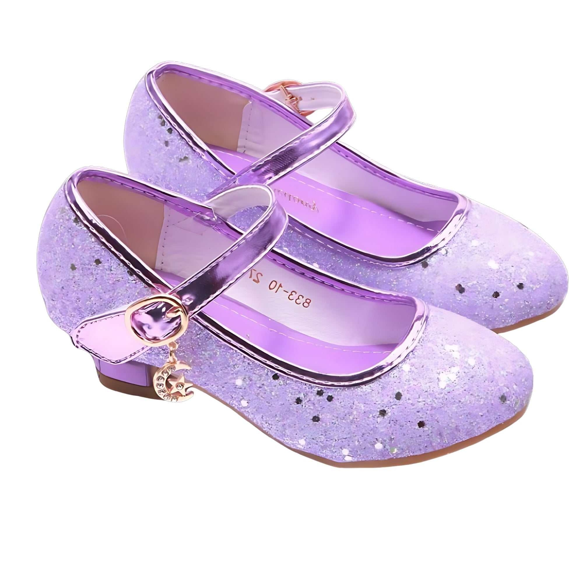 Elegant Princess Sandals for Special Occasions in purple