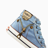 Denim Sneakers - Kiddos Kicks: Denim Sneakers