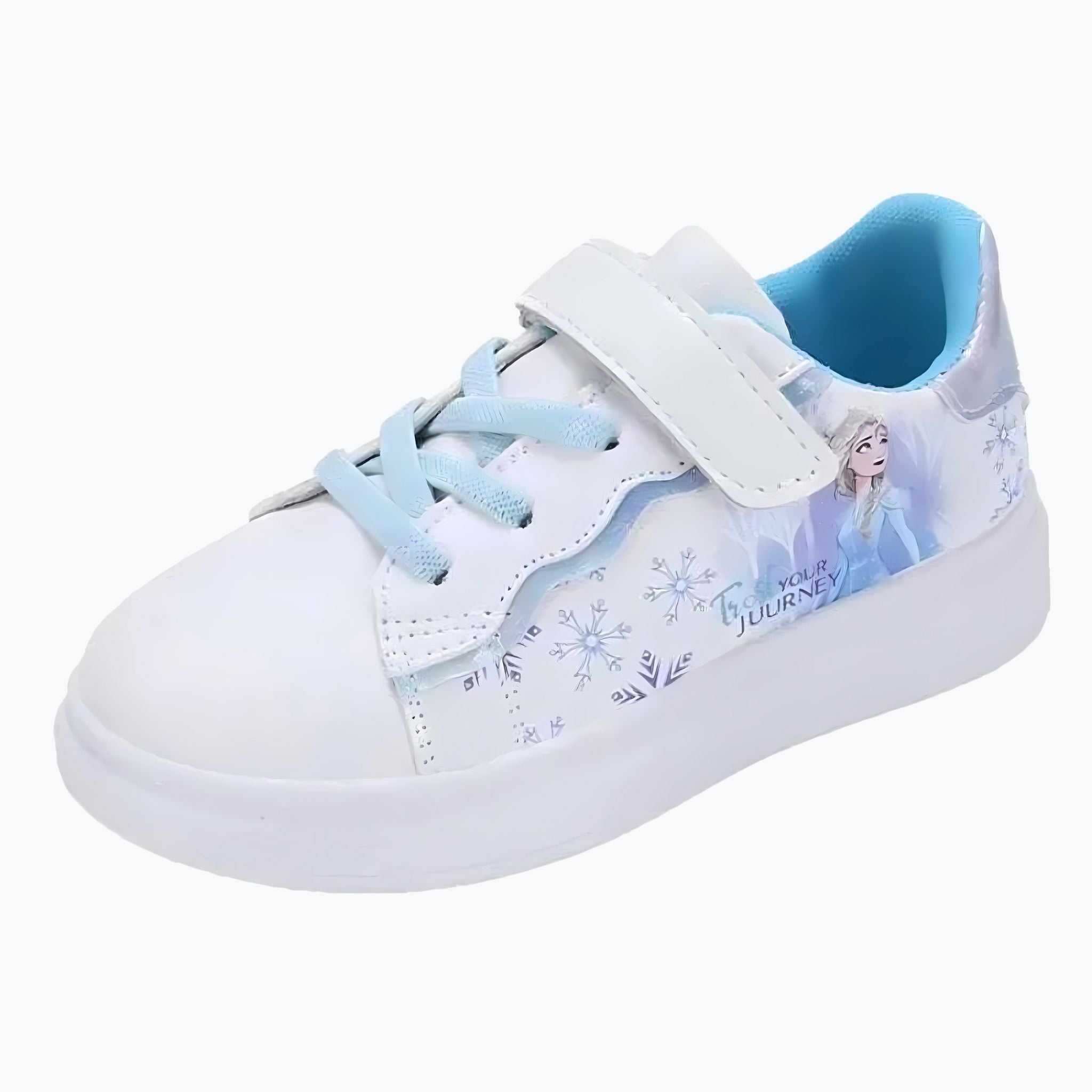 Frozen Princess Girls Sneakers – Front View: Frozen Sneakers Front