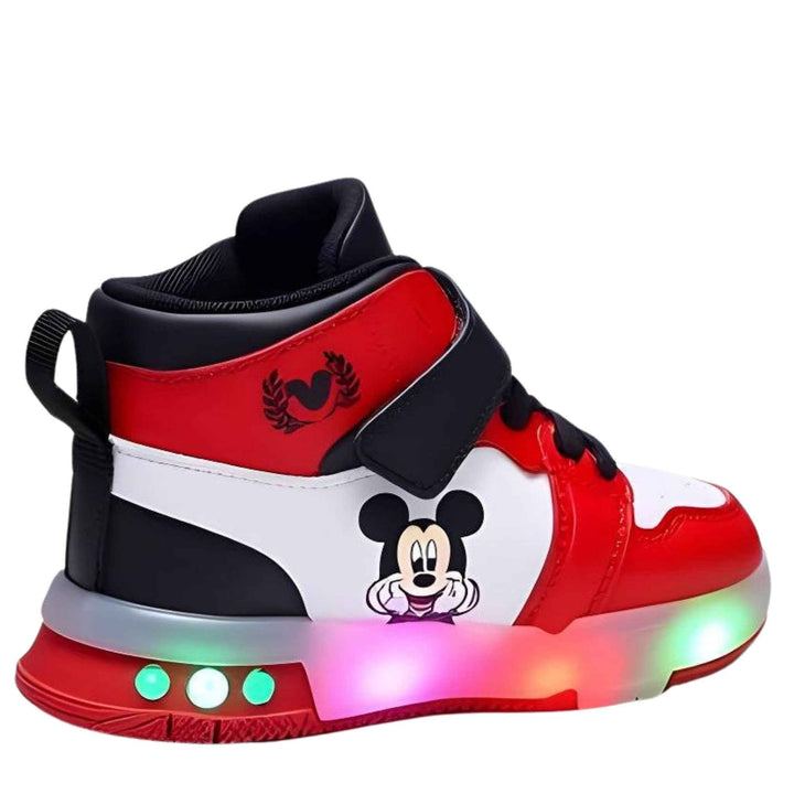 Mickey Mouse LED High-Top Sneakers