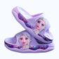 Frozen Elsa Slippers in purple colour sideview