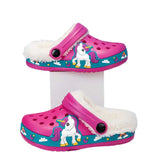 Unicorn Warm Clog Slippers - Magical Comfort