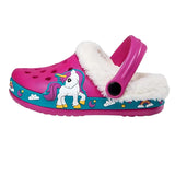 Unicorn Warm Clog Slippers - Magical Comfort