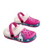 Unicorn Warm Clog Slippers - Magical Comfort