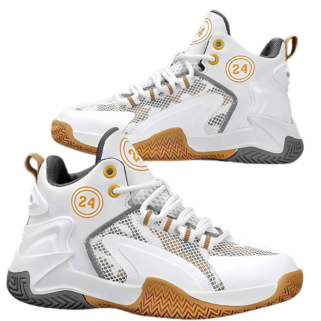 Gold Vibe Court Shoes