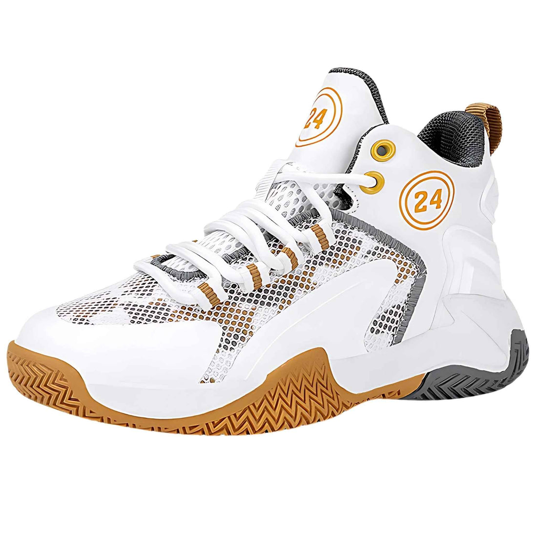 Gold Vibe Court Shoes