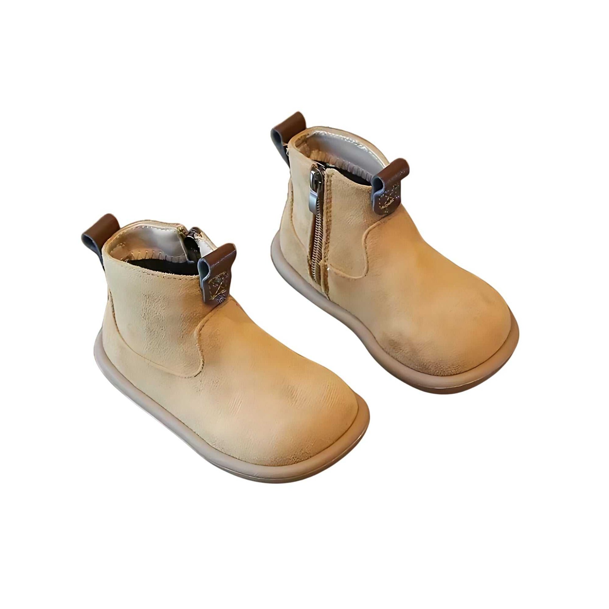 Suede Casual Boots – Durable & Stylish for Everyday Adventures - Kiddos Kicks