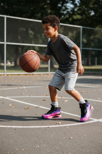 Air Lift Kids Basketball Shoes — Cushioned Court Shoes for Active Kids