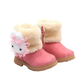 Durable Non-Slip Rabbit Fleece Kids' Boots