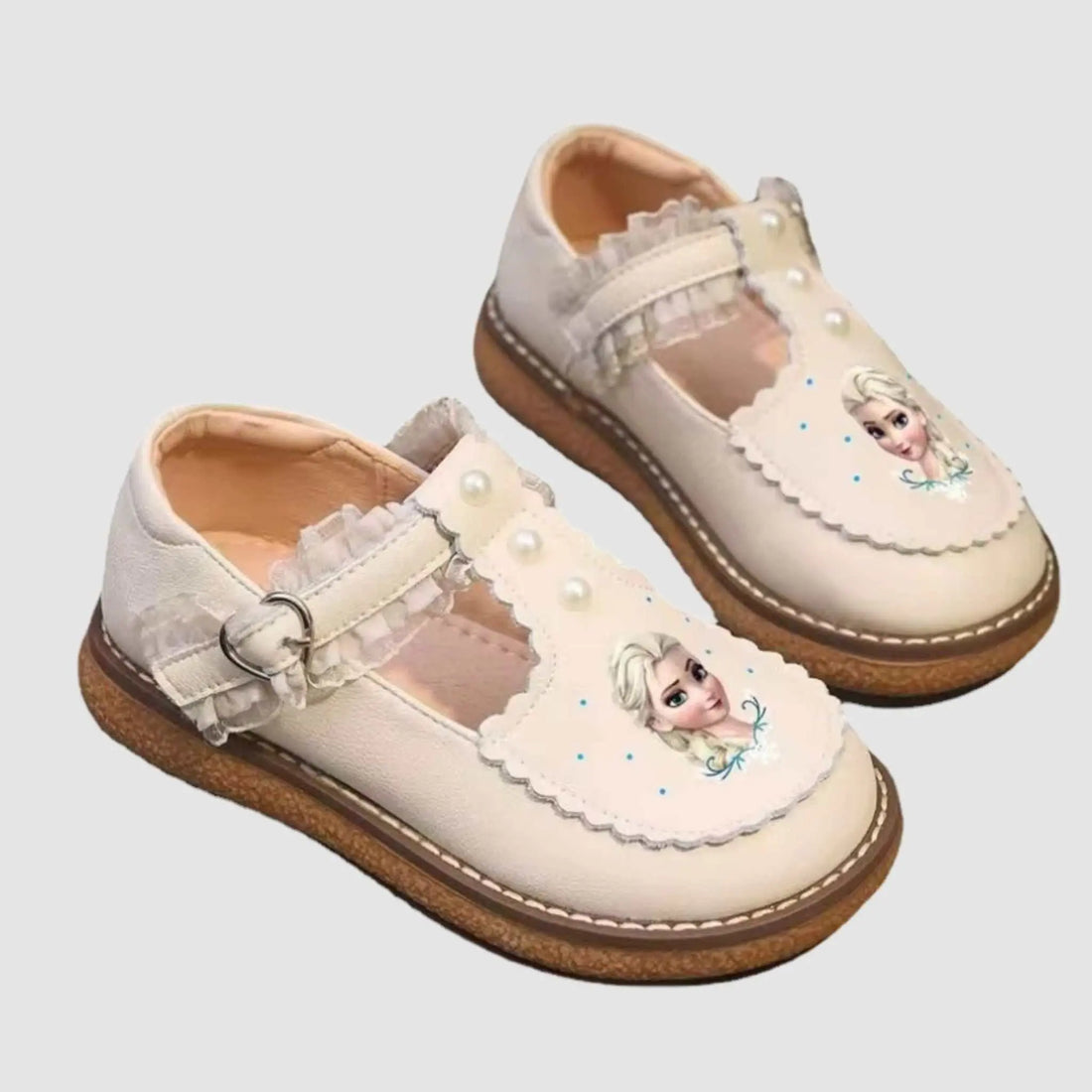 Elsa Frosty Steps - Princess Adventure Sandals Kiddos Kicks