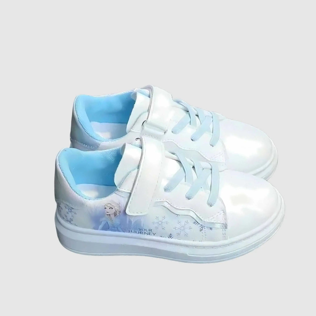 Elsa Sparkle Straps - Princess Play Shoes Kiddos Kicks