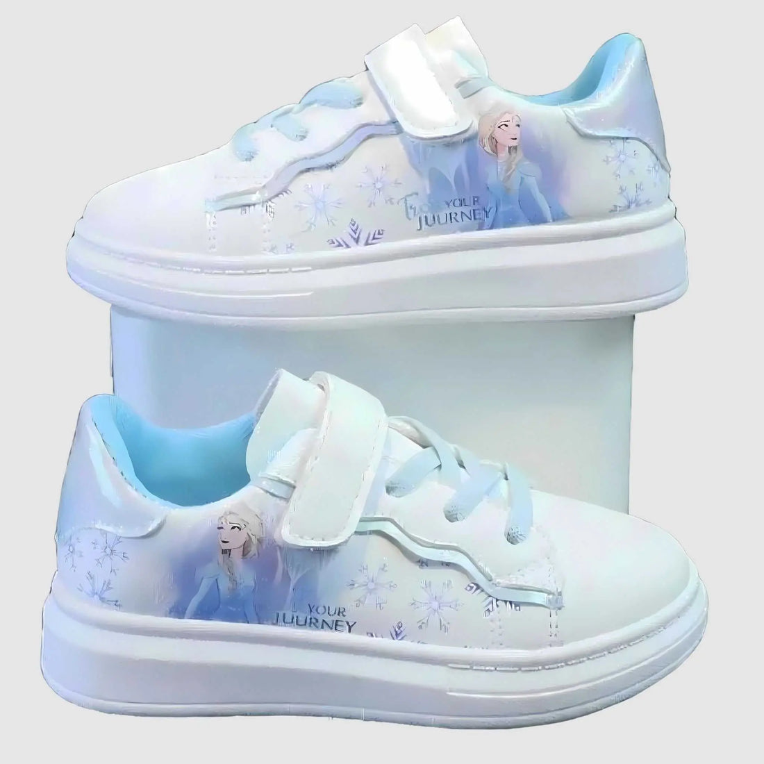 Elsa Sparkle Straps - Princess Play Shoes Kiddos Kicks