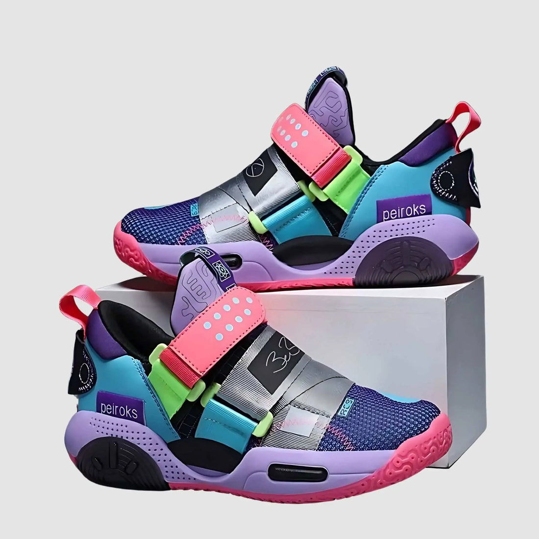 Purple Court Reign Kiddos Kicks