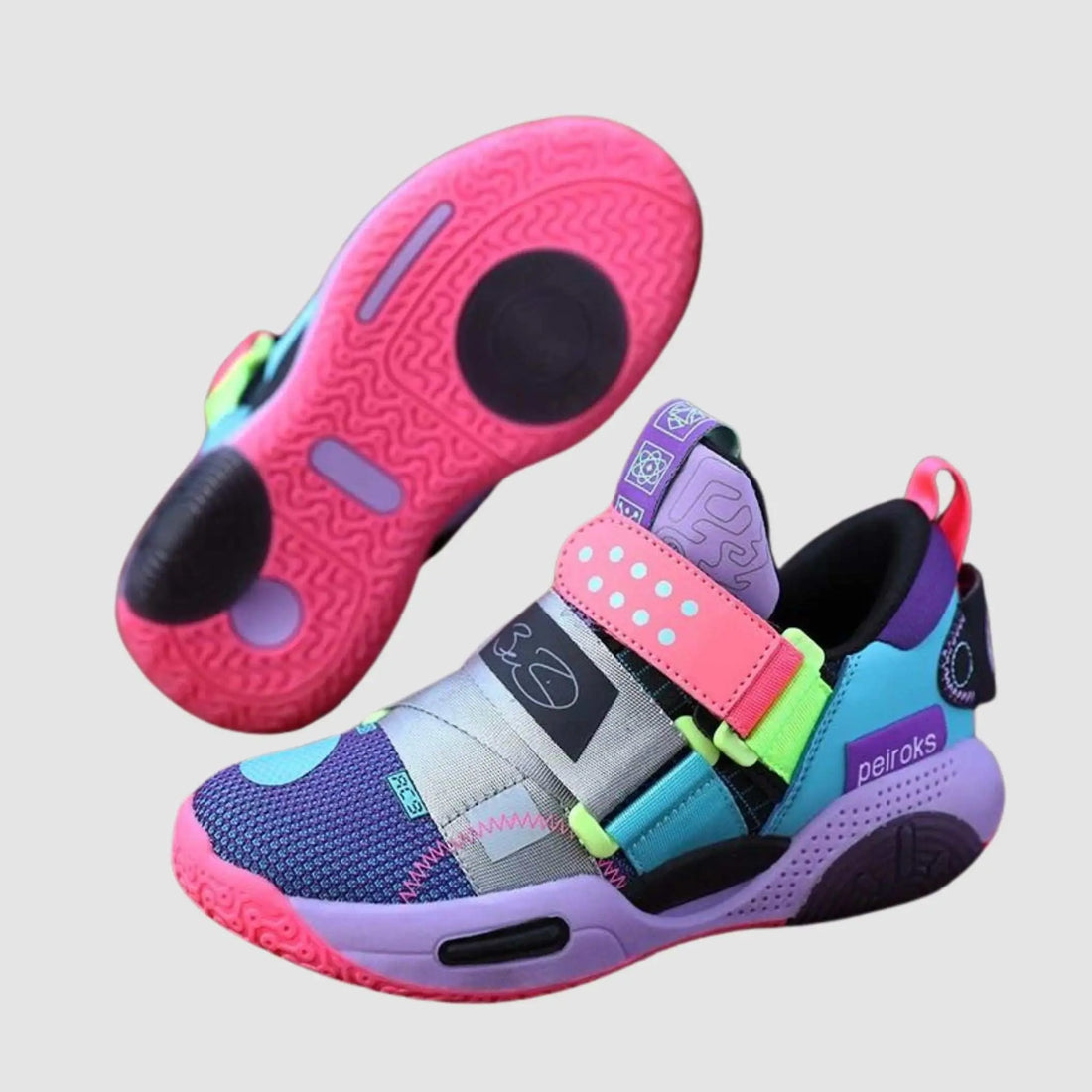 Purple Court Reign Kiddos Kicks