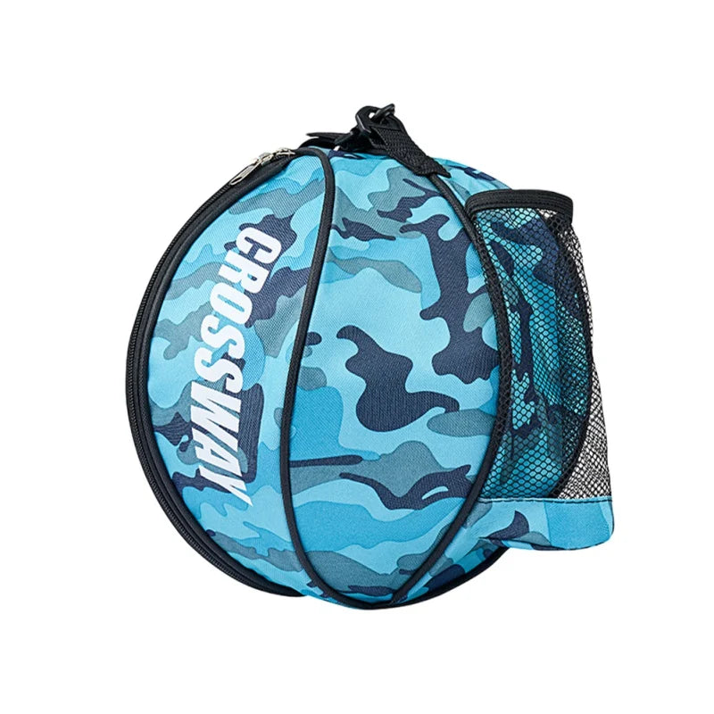 Kids Sports Ball Bag with Mesh Pockets