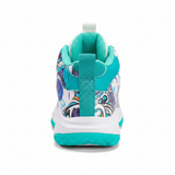 Kids High-Top Basketball Sneakers Graffiti