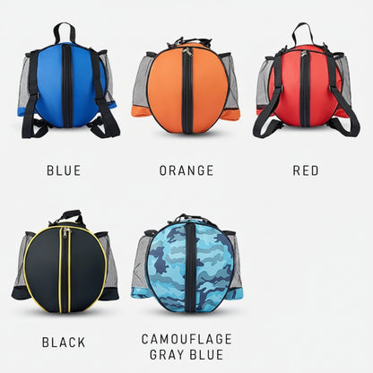 Kids Sports Ball Bag with Mesh Pockets