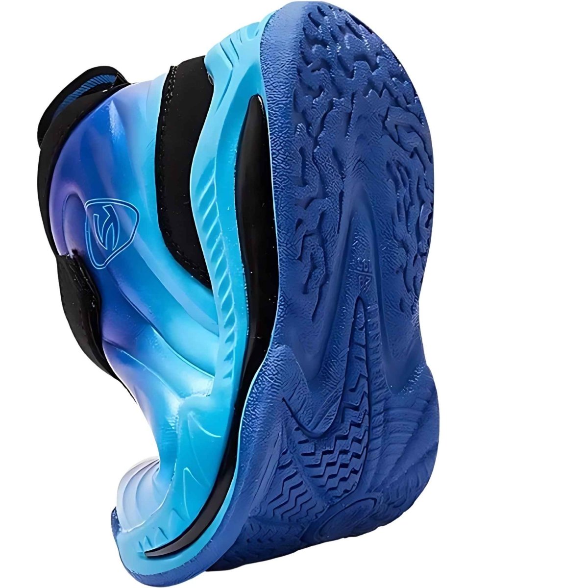 Air Lift kids basketball shoes, close-up of design detail and material