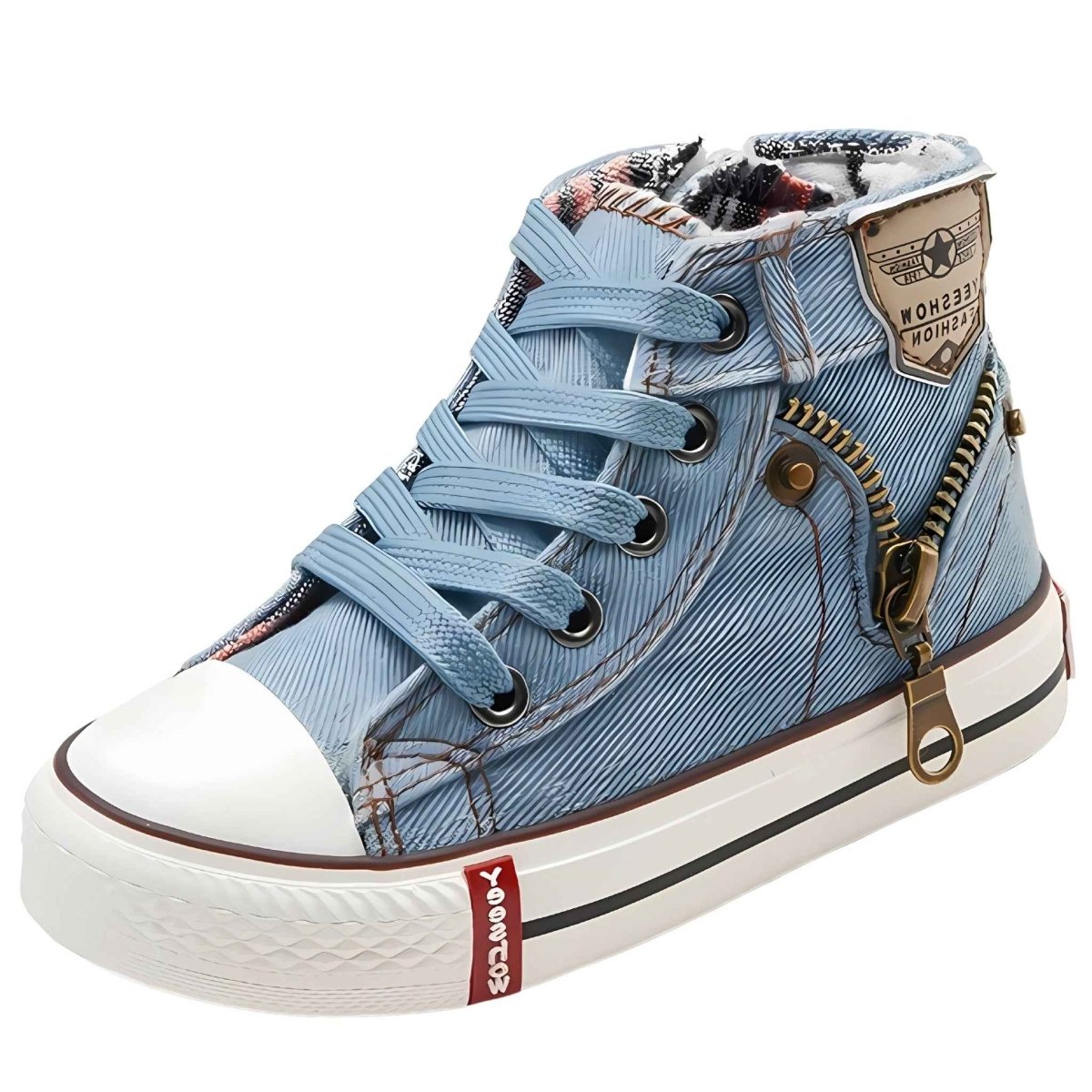 Denim Step Kids Sneakers - Kids in 25 | Boys & Girls Shoes Online Australia | Kiddos Kicks