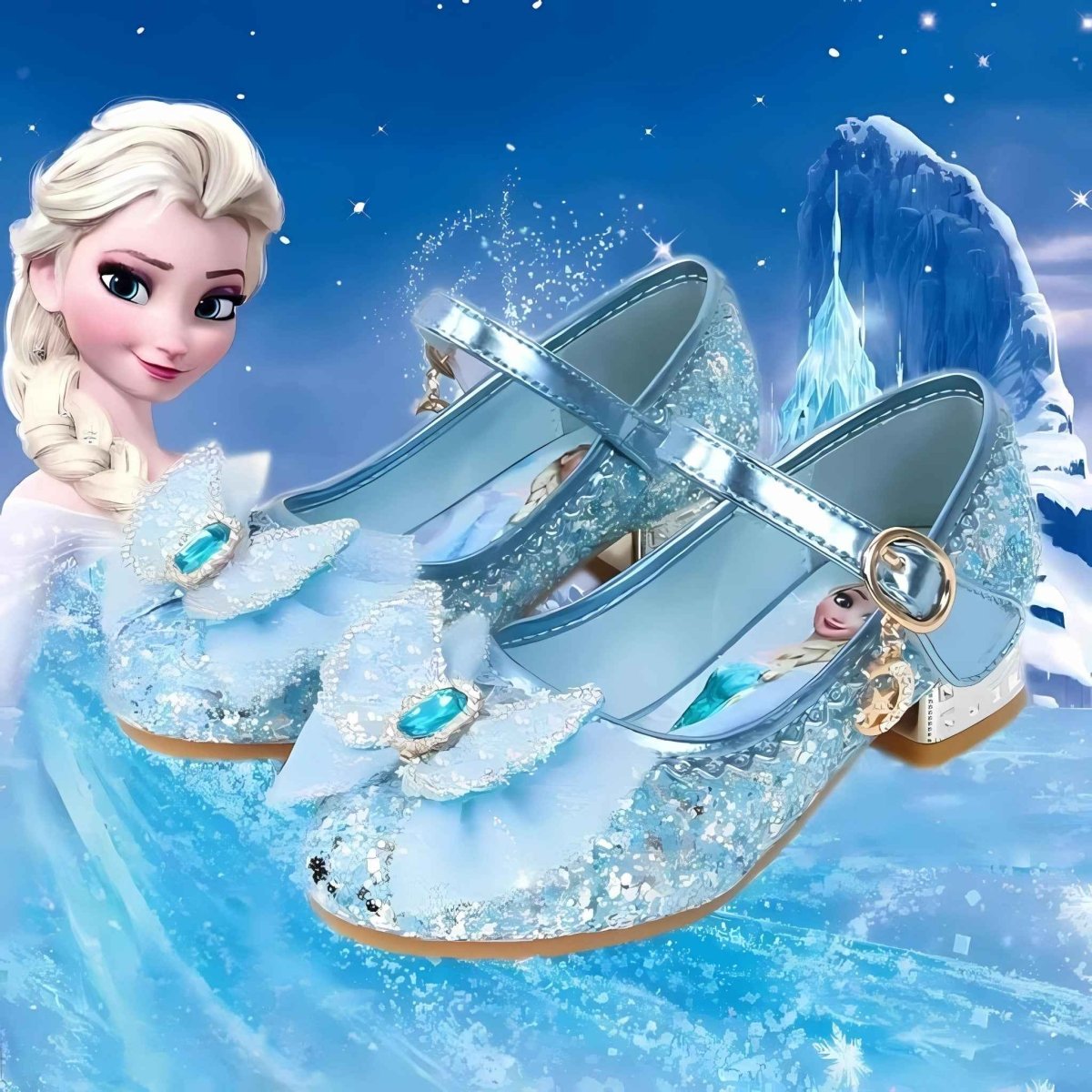 Elsa Magic Heels – Kids | Durable, comfy | Kiddos Kicks Australia