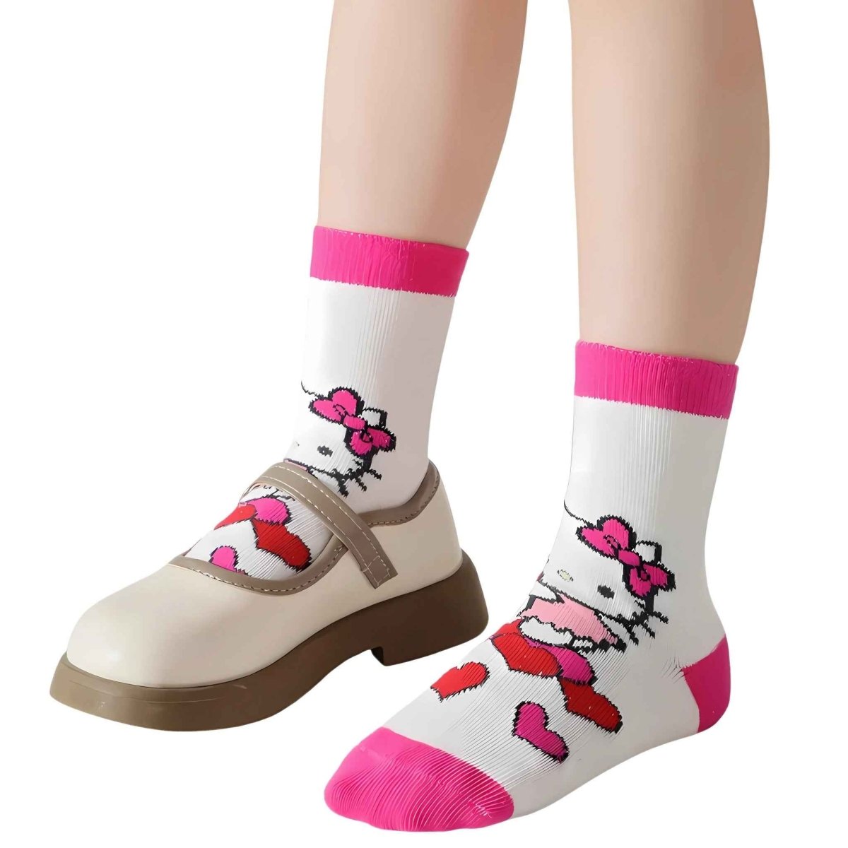 Hello Kitty 5 Pack Socks – Kids | Durable, comfy | Kiddos Kicks Australia