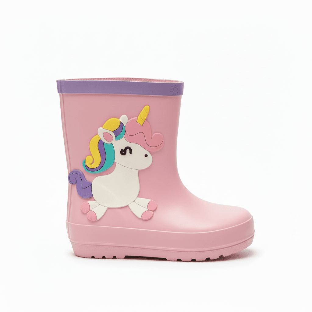 Pink Unicorn Rain Boot – Kids in Pink | Durable, comfy | Kiddos Kicks Australia