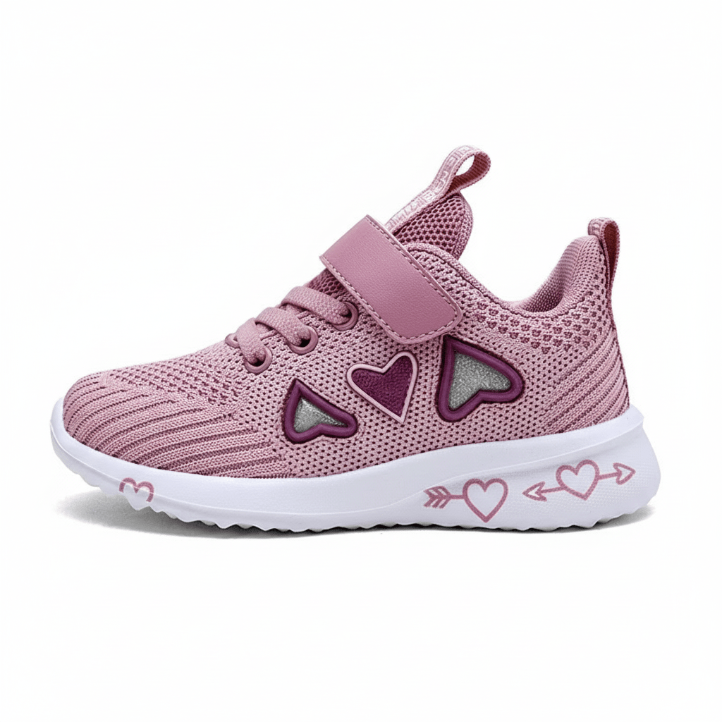 Love - Note Heart Kids Runners - Kids in 37 | Boys & Girls Shoes Online Australia | Kiddos Kicks