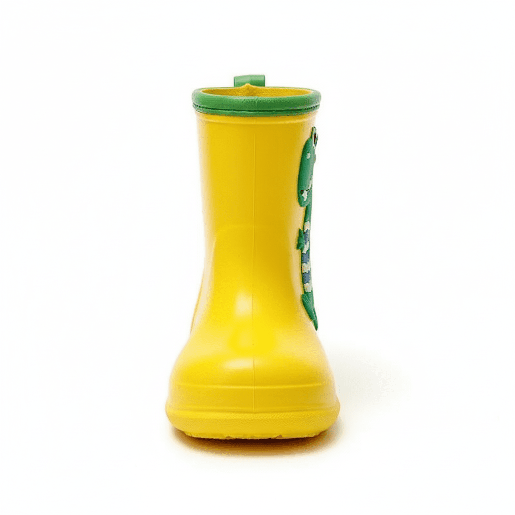 Dino Rain Boot – Kids in Yellow | Durable, comfy | Kiddos Kicks Australia