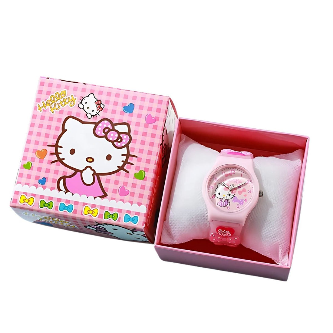 Hello Kitty Children Watch – Kids promotion in Pink | Durable, comfy | Kiddos Kicks Australia
