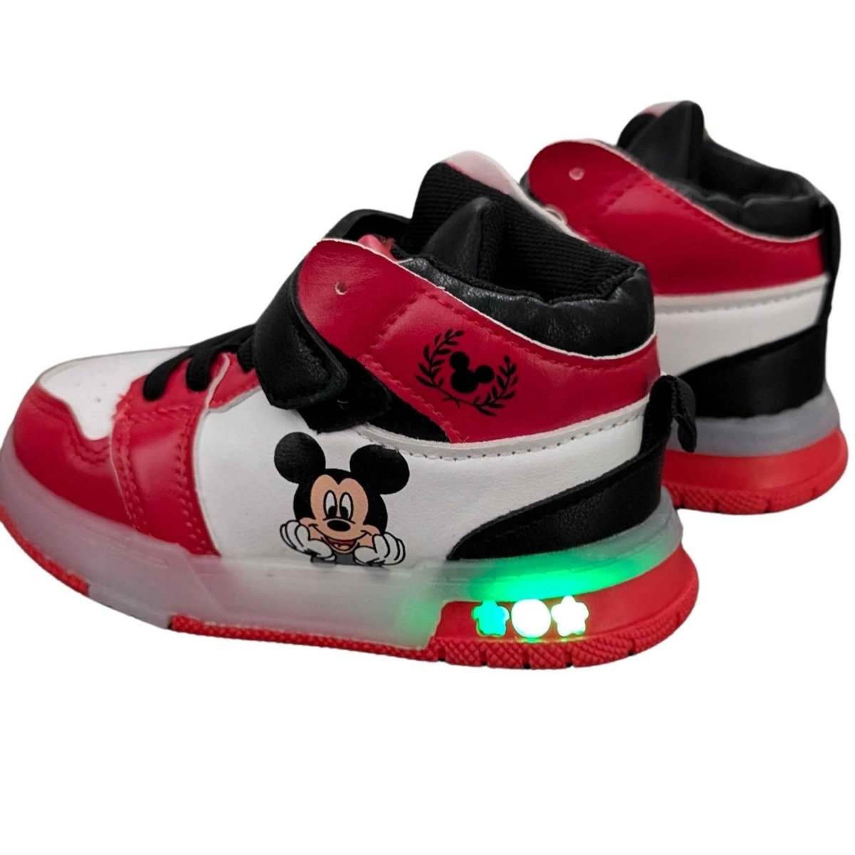 Mickey Mouse LED High - Top Sneakers – Kids | Durable, comfy | Kiddos Kicks Australia