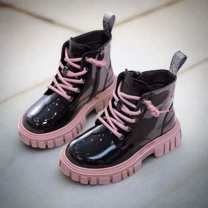Pink Blossom Boots - Kiddos Kicks