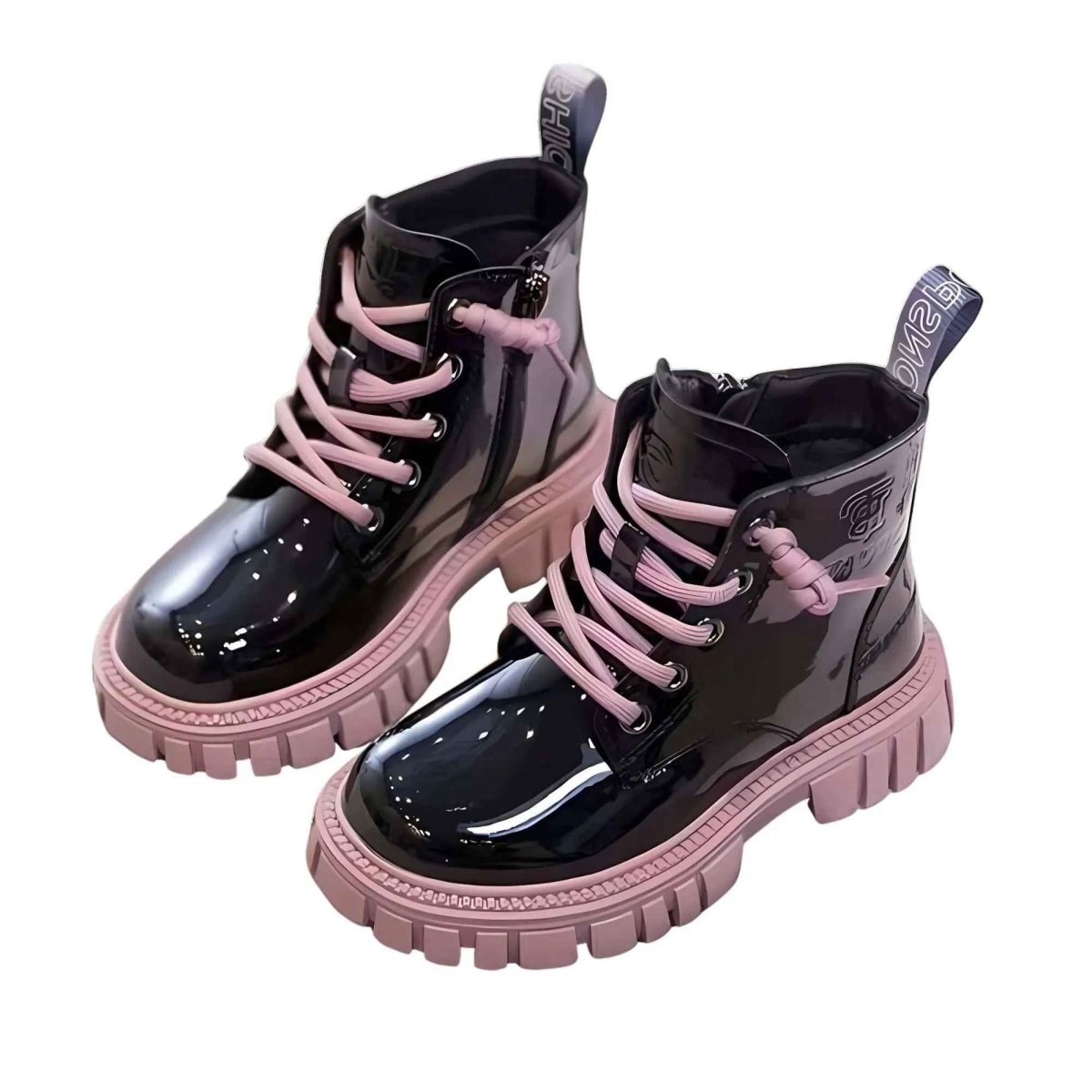 Pink Blossom Boots – Kids | Durable, comfy | Kiddos Kicks Australia