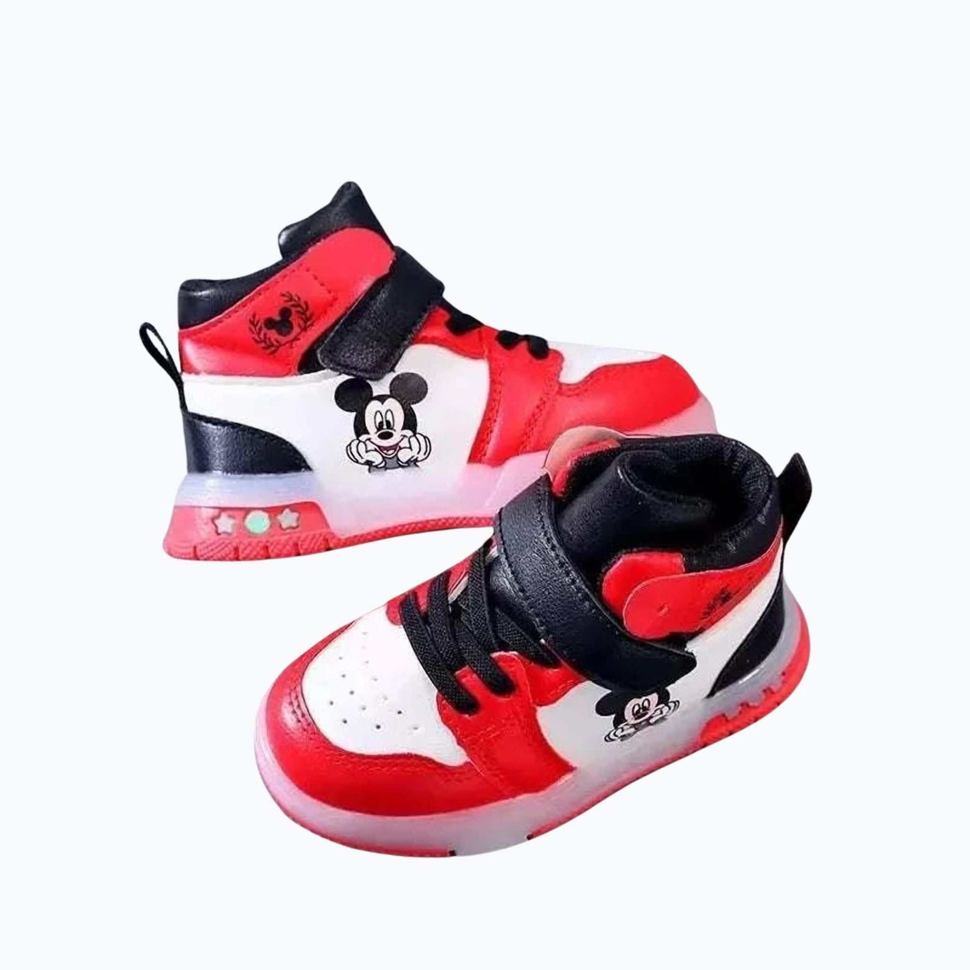 Mickey Mouse LED Sneakers - Front View