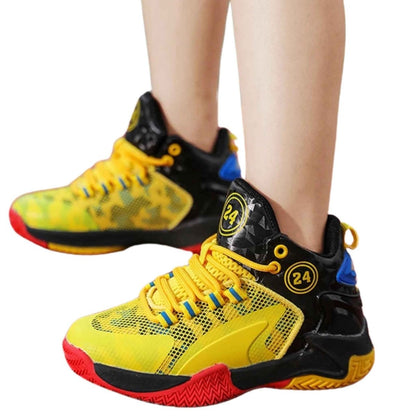 Racer Cloud kids sneakers, back view showing heel and ankle detail