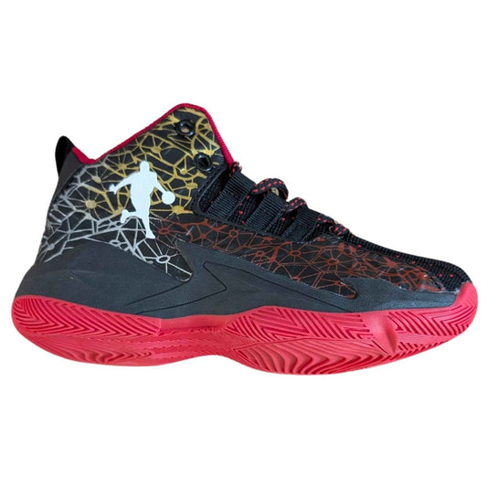 Slam Dunk Pro kids basketball shoes, side profile showing sole and upper detail