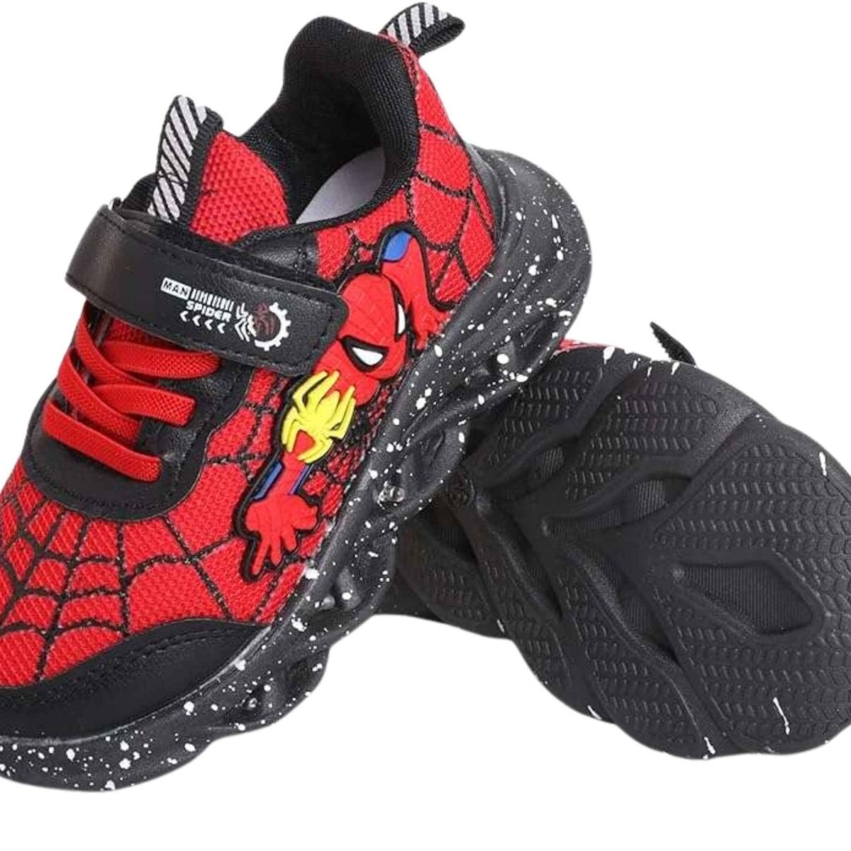 Spiderman LED Sneakers - Durable Light - Up Kids Shoes – Kids | Durable, comfy | Kiddos Kicks Australia