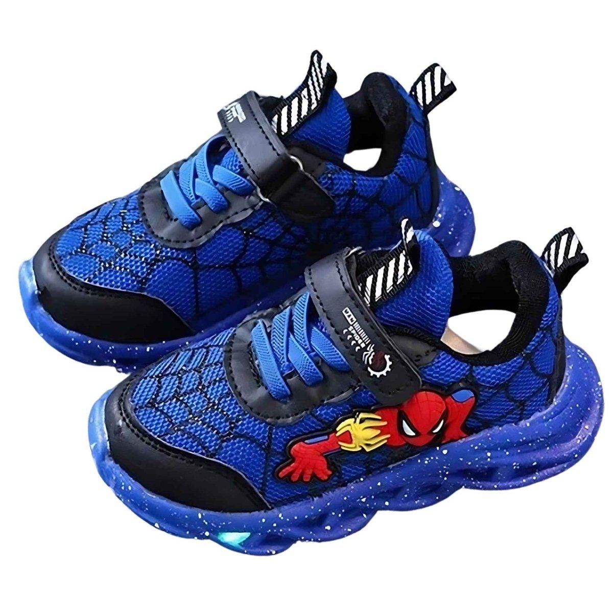 Spiderman LED Sneakers - Durable Light - Up Kids Shoes – Kids | Durable, comfy | Kiddos Kicks Australia