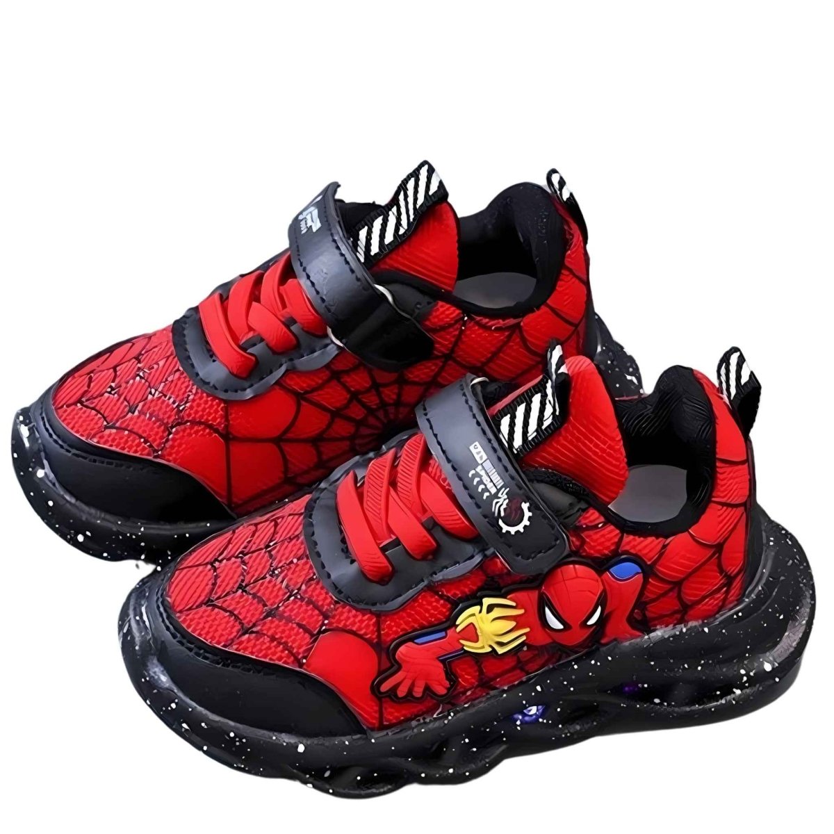 Spiderman LED Sneakers - Durable Light - Up Kids Shoes – Kids | Durable, comfy | Kiddos Kicks Australia