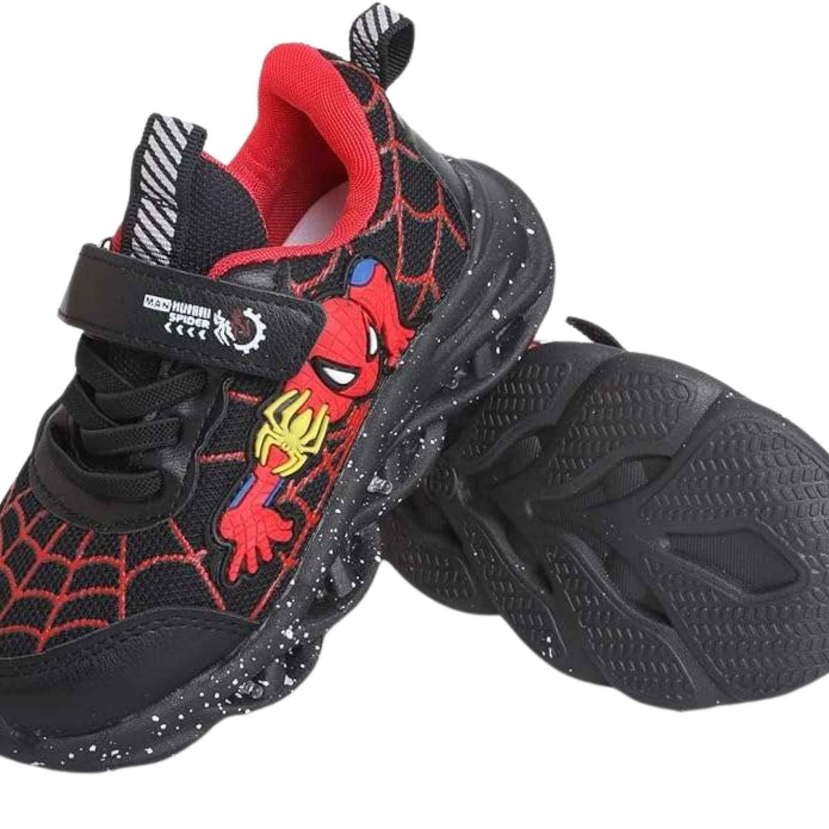 Spiderman LED Sneakers - Durable Light - Up Kids Shoes – Kids | Durable, comfy | Kiddos Kicks Australia