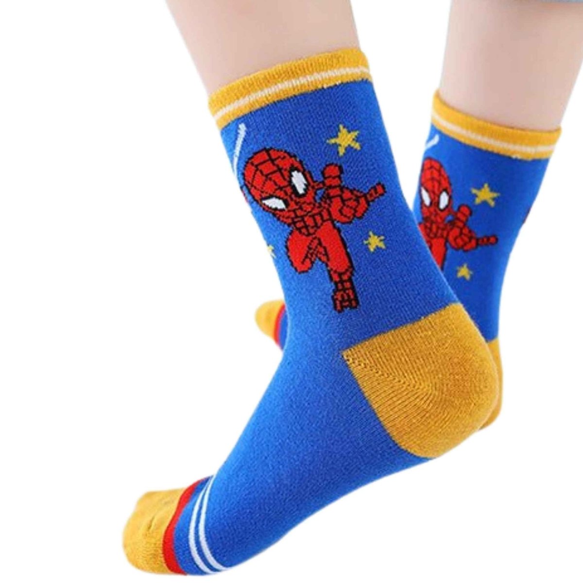 Spiderman Mix 5 Pack Socks – Kids | Durable, comfy | Kiddos Kicks Australia