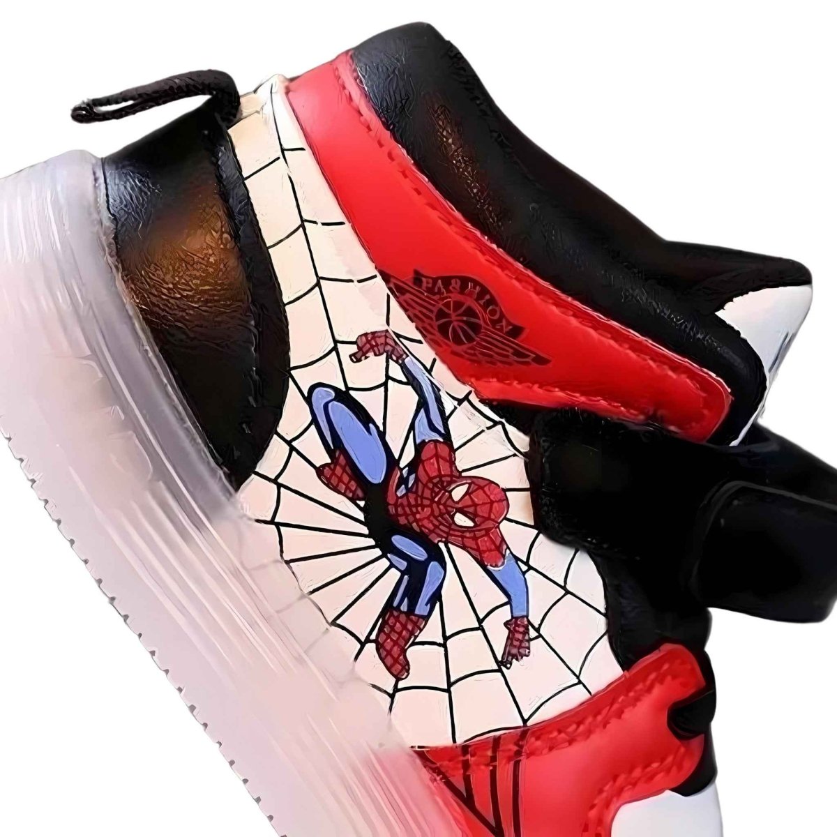 Spidey LED High - top Sneakers for Active Kids – Kids | Durable, comfy | Kiddos Kicks Australia