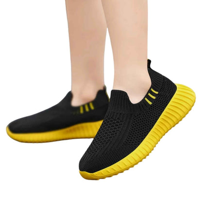 Sunburst kids sprint sneakers, close-up of design detail and material