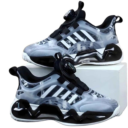 Swivel Step kids adventure sneakers, alternative angle showing texture and finish
