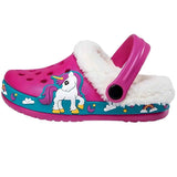 Unicorn Warm Kids Clog Slippers - Kids in 25 | Boys & Girls Shoes Online Australia | Kiddos Kicks